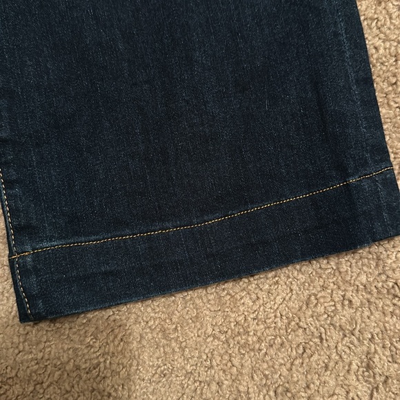 7 For All Mankind Women's Dark Wash Mid Rise Dojo Jeans Size 32 - Picture 3 of 6
